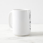 テキストの追加 – マグカップの組み合わせ コーヒーマグカップ (正面左)