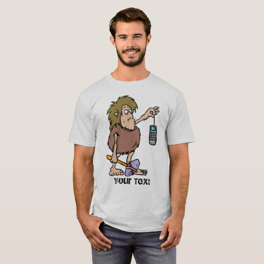 テキストの追加 – メンズベーシックTシャツ Tシャツ (正面フル)