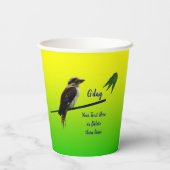 テキストの追加， Kookaburra Australia Dayパーティー 紙コップ (裏面)