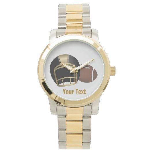 テキストの追加Two Tone Watch 腕時計 (正面)