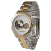 テキストの追加Two Tone Watch 腕時計 (アングル)