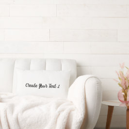 テキストの黒い色を作成文字印刷ソフト ランバークッション