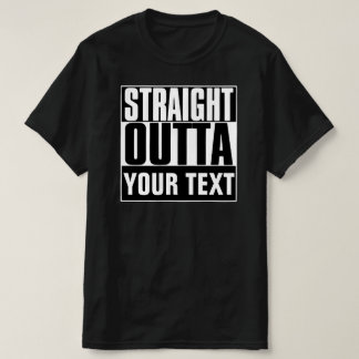 テキストのTシャツをストレートで出す Tシャツ