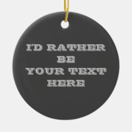 テキストはこちらオーナメントダークグレー セラミックオーナメント