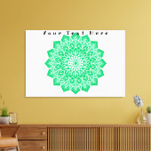 テキストはこちらカスタムArt Stretted Canvas Print キャンバスプリント (インサイチュ (リビング))