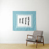 テキストまたは画像をここに追加Blue Wave Tapestry タペストリー (インサイチュ(横))