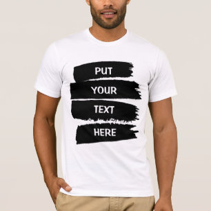 テキストをここに置くと、個人的な考え方を高めます Tシャツ