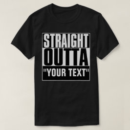 テキストをストレートで表示 Tシャツ