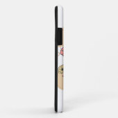 テキストを追加する庭の幽霊に白い漫画 Case-Mate iPhoneケース (裏面/右)