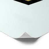 テキストを追加 ヴィンテージスタイルの女性、看板 ポスター (角)