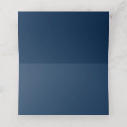 テキストを青で赤いギンガムに追加縁ど プレイスカード (内部開封)