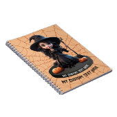 テキストカスタムテンプレートを追加するゴシック語版ノートブック ノートブック (右側)