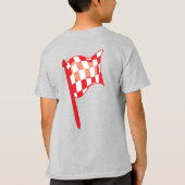 テキストキッズの基本Tシャツの追加 Tシャツ (裏面)