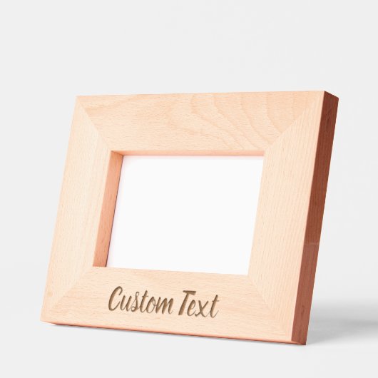 テキストシンプルの筆記体スクリプトテンプレートの追加 レーザー彫刻フレーム (左)