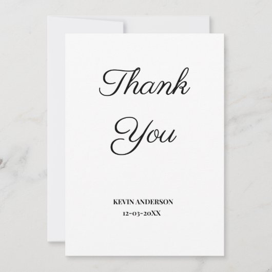 テキストシンプルミニマルの誕生発表を追加するca (正面)