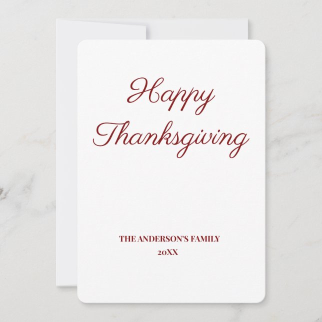 テキストシンプル感謝状の追加 (正面)