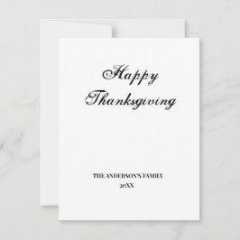 テキストシンプル感謝状の追加 サンキューカード