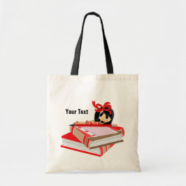 テキストスクール予算トート トートバッグ