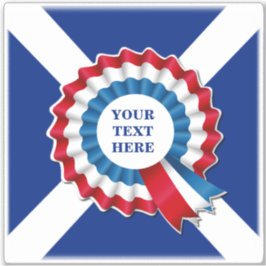 テキストロゼットの輪郭 シール