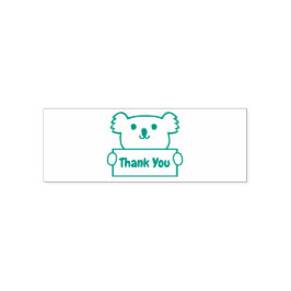 テキスト付きコアラ セルフインキングスタンプ