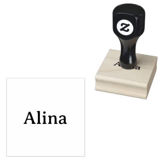 テキスト削除してオリジナルデザイン2"×2" ラバースタンプ (押印)