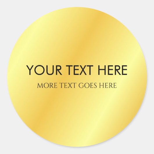 テキスト名の追加モノグラムイニシャルテンプレート ラウンドシール (正面)