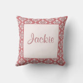 テキスト枕でカスタマイズ可能 クッション (裏面)