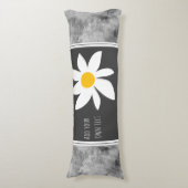 テキスト海モダンをグレーに追加 ボディピロー (正面縦)