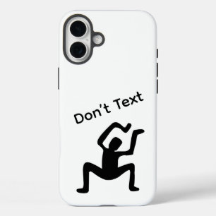 テキスト禁止 iPhone 16 PLUSケース