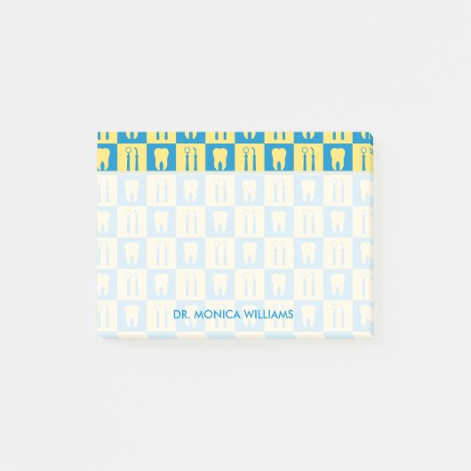 テキスト |かわいい歯 ポストイット (正面)