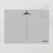 テキスト/カラーInventor Nicola Teslaフォト引用文 ポストカード (裏面)