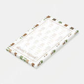 テキスト |トップハットの口ひげ ポストイット (アングル)