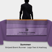 テキスト&ハッシュタグ · 抽象的なサンセットイベントテーブルクロス タペストリー