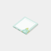 テキスト |パステルフローラシェブロン ポストイット (アングル)