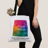 テキスト 名前 画像 写真 ロゴ を追加 トートバッグ (クローズアップ)