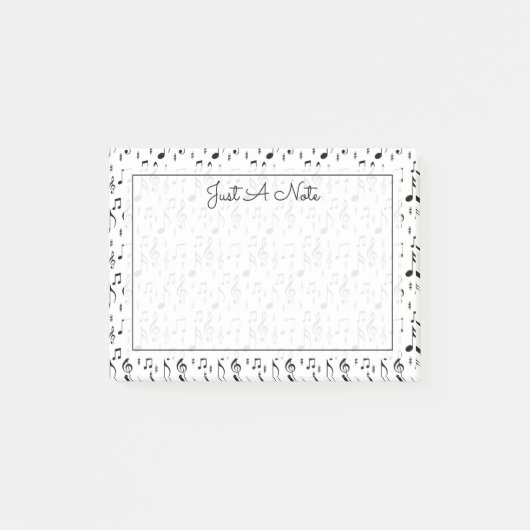 テキスト |楽譜 ポストイット (正面)