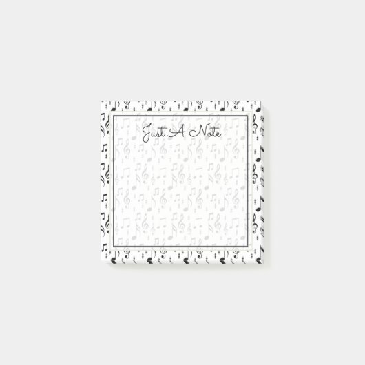 テキスト |楽譜 ポストイット (正面)