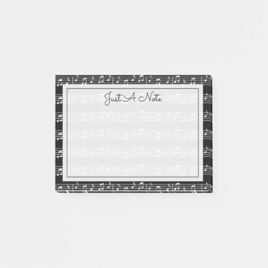 テキスト |楽譜 ポストイット (正面)