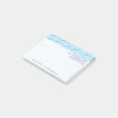 テキスト |歯ブラシ歯科医院 ポストイット (アングル)