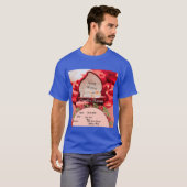 テキスト 画像 ウェディング 衣類 カップル トップス Tシャツ (正面フル)