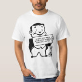 テキスパーソナライズされたトの追加 Tシャツ (正面)