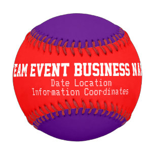 テキスパーソナライズされたトイベントのボール 野球ボール