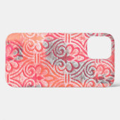 テキスモダントアブストラでの図形の繰り返し Case-Mate iPhoneケース (裏面 (横))