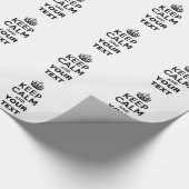 テキス保トで落ち着く ラッピングペーパー (角)