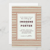 テキス結婚ト 招待状 (正面/裏面)