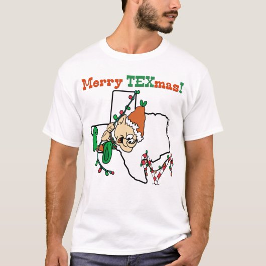 テキマスメリークリスマスTシャツ Tシャツ (正面)