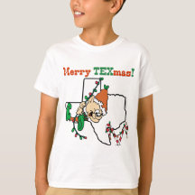テキマスメリークリスマスTシャツ