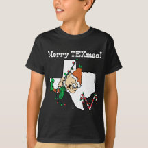 テキマスメリークリスマスTシャツ