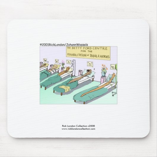 テキラウォームレハブマウスパッド マウスパッド (正面)