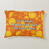 テキラサンライズカクテル アクセントクッション (裏面)